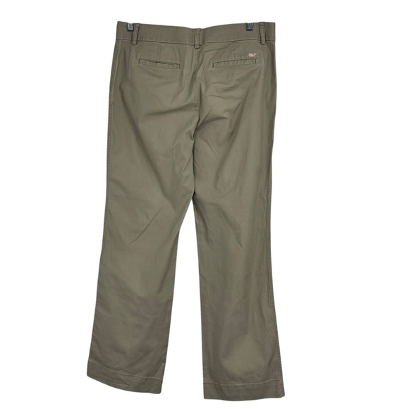 Women’s Vineyard Vines Size 14 Tan Cotton/Spandex Wide Leg Chino Pants - Picture 6 of 9